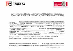 Plan Estratgico para instalacin fotovoltaica