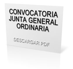 Convocatoria Junta General Extraordinaria 2025