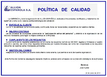 POLTICA DE CALIDAD